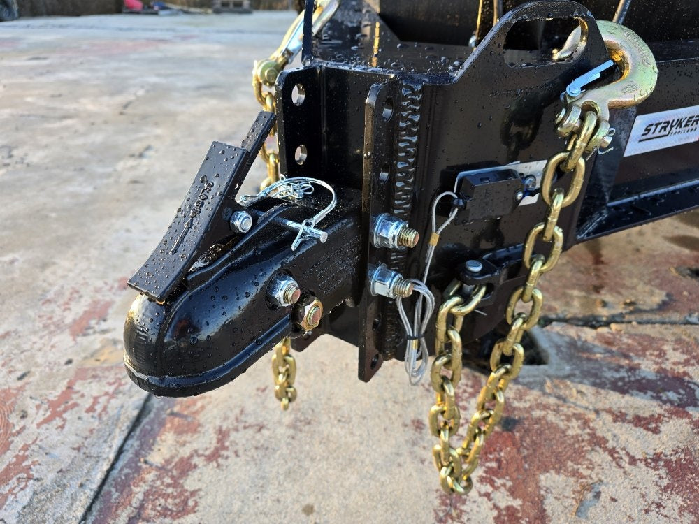 14' Stryker SDT Bumper Pull Dump Trailer 48" Side Walls - (2) 7k Axles - Dump Trailers/DT2 Contractor - Stryker Dealership Group