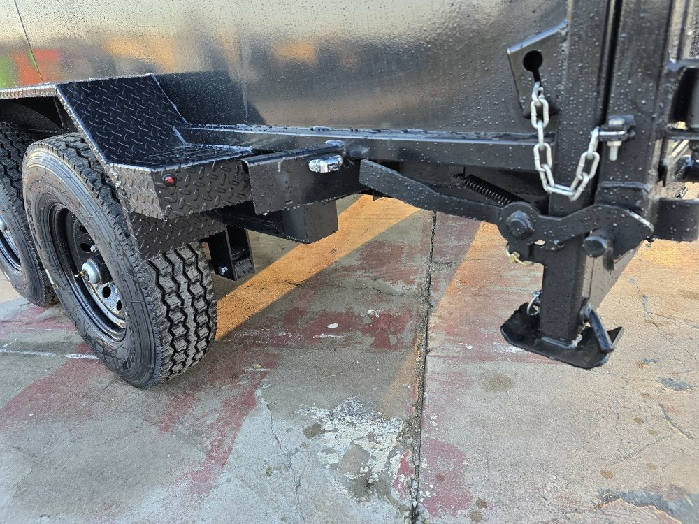 14' Stryker SDT Bumper Pull Dump Trailer 48" Side Walls - (2) 7k Axles - Dump Trailers/DT2 Contractor - Stryker Dealership Group