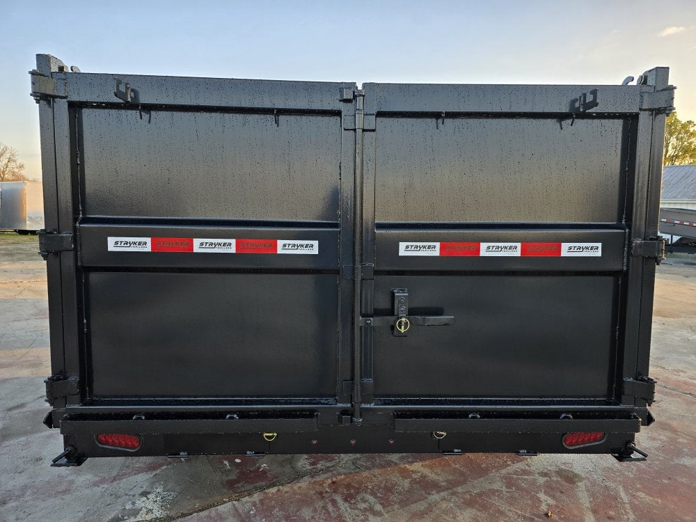 14' Stryker SDT Bumper Pull Dump Trailer 48" Side Walls - (2) 7k Axles - Dump Trailers/DT2 Contractor - Stryker Dealership Group