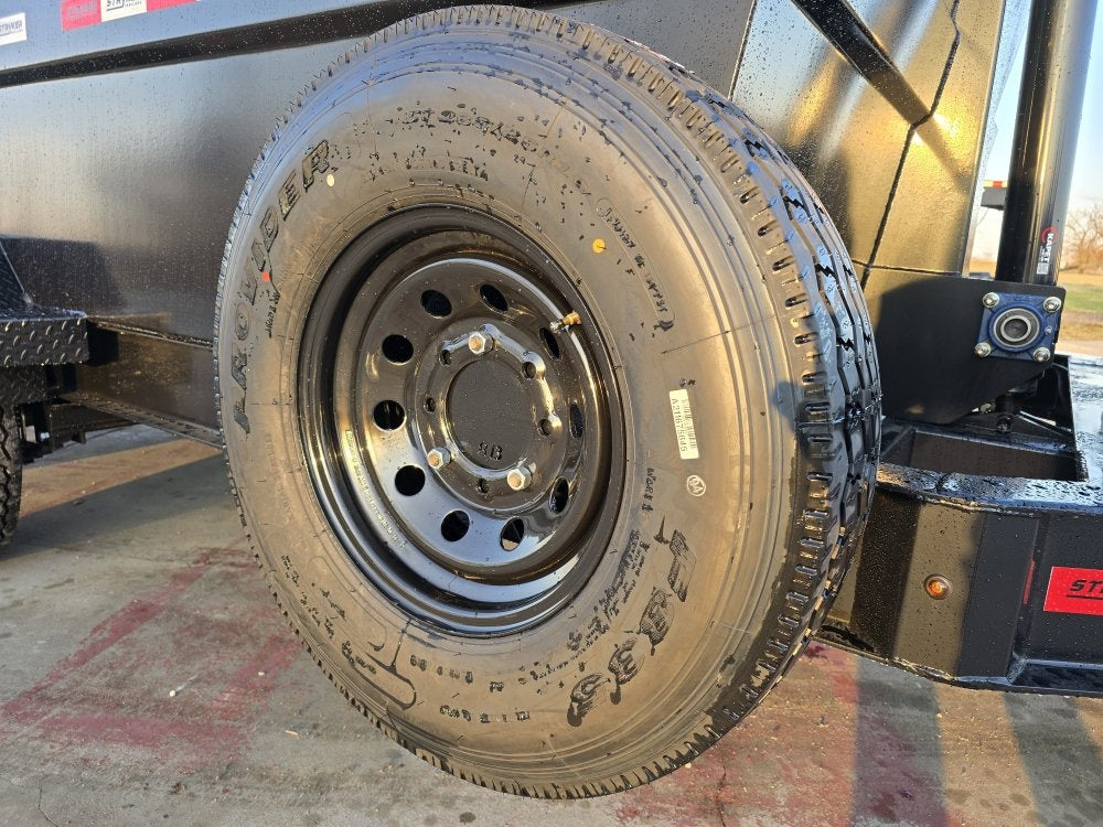 14' Stryker SDT Bumper Pull Dump Trailer 48" Side Walls - (2) 7k Axles - Dump Trailers/DT2 Contractor - Stryker Dealership Group