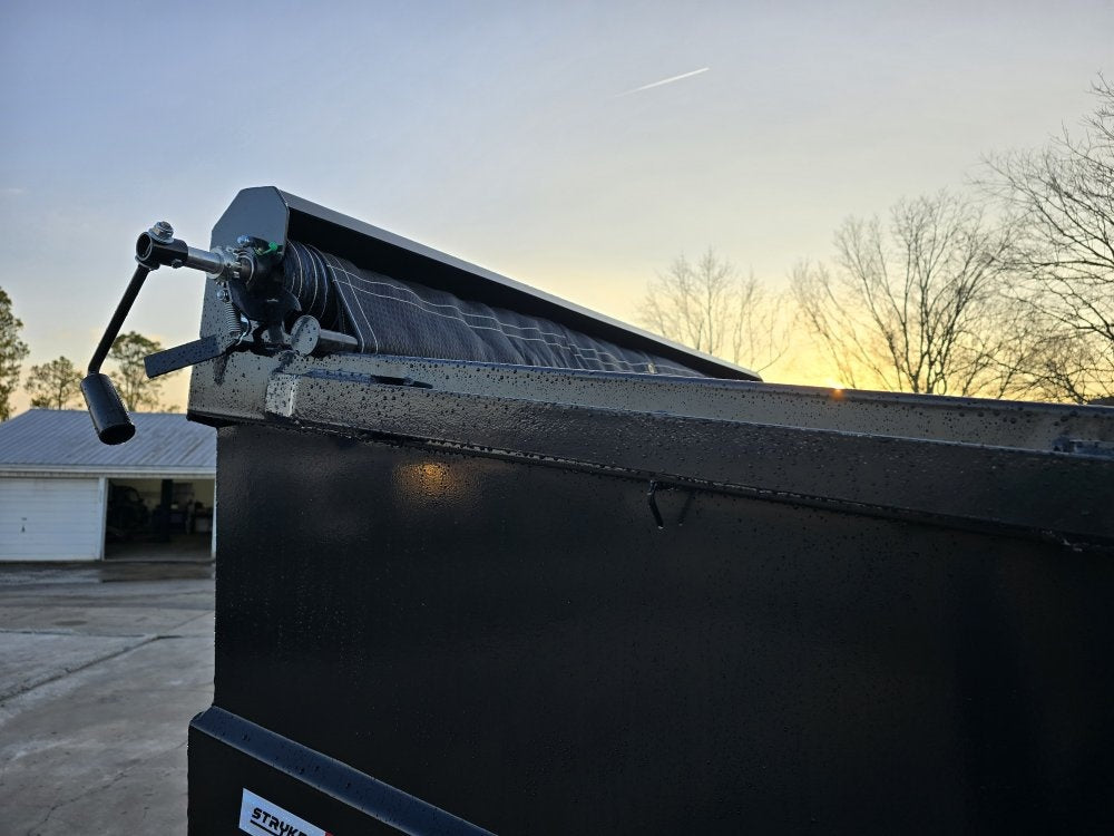 14' Stryker SDT Bumper Pull Dump Trailer 48" Side Walls - (2) 7k Axles - Dump Trailers/DT2 Contractor - Stryker Dealership Group