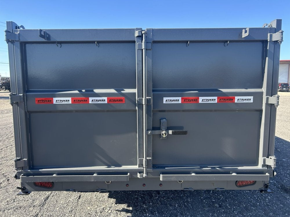 14' Stryker SDT Bumper Pull Dump Trailer 48" Side Walls - (2) 7k Axles - Bumper Pull Dump - Dump Trailers - Stryker Dealership Group