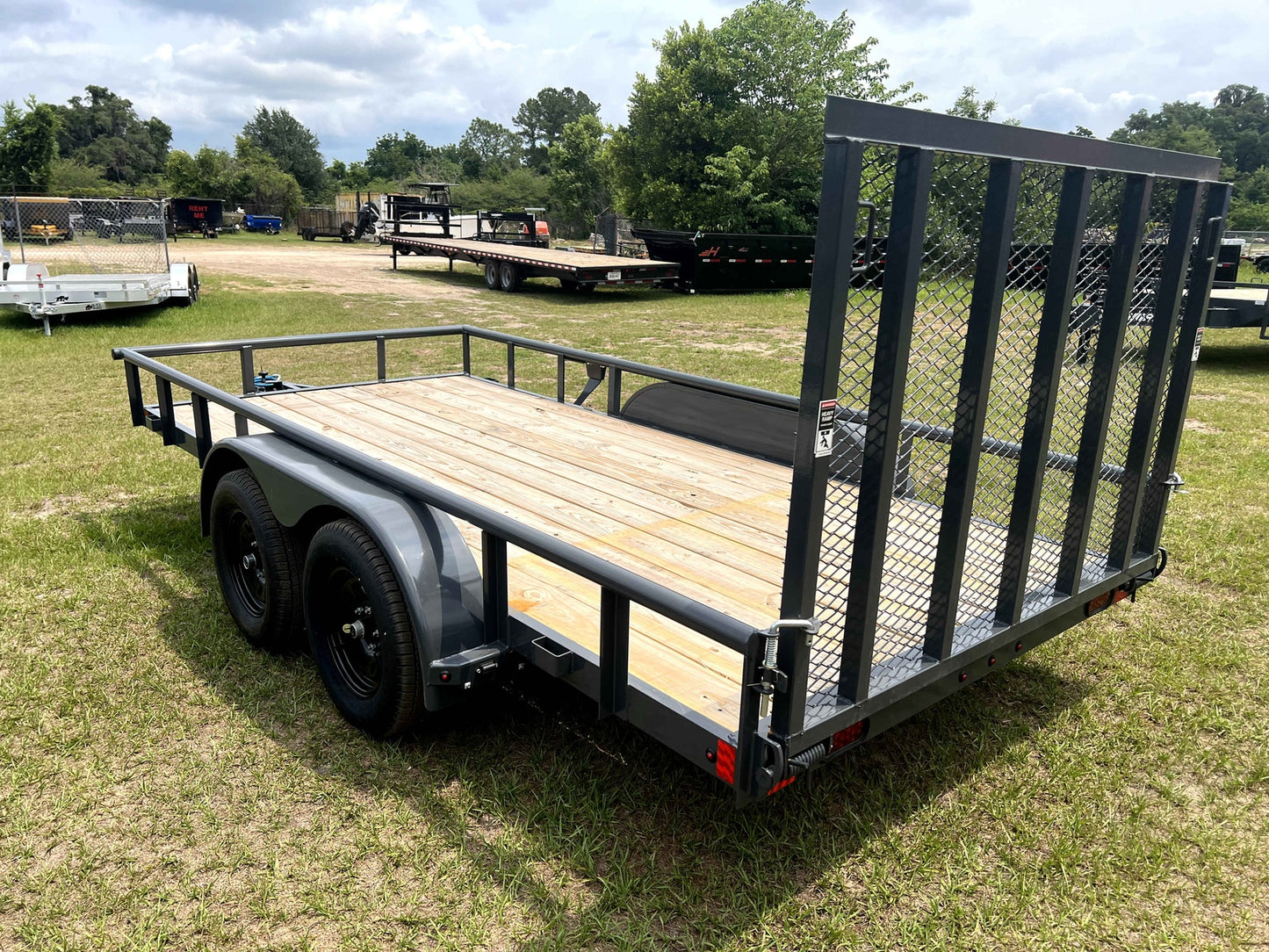 14' Utility Trailer 2-3.5k Axles 128325 - Utility & SXS - Stryker Dealership Group