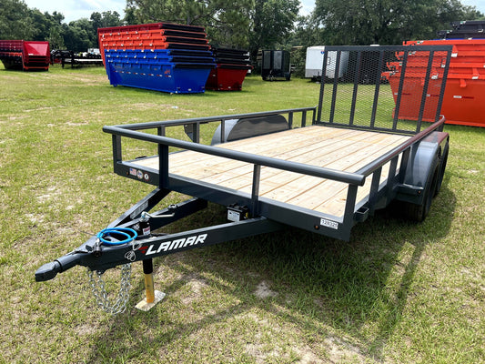 14' Utility Trailer 2-3.5k Axles 128325 - Utility & SXS - Stryker Dealership Group