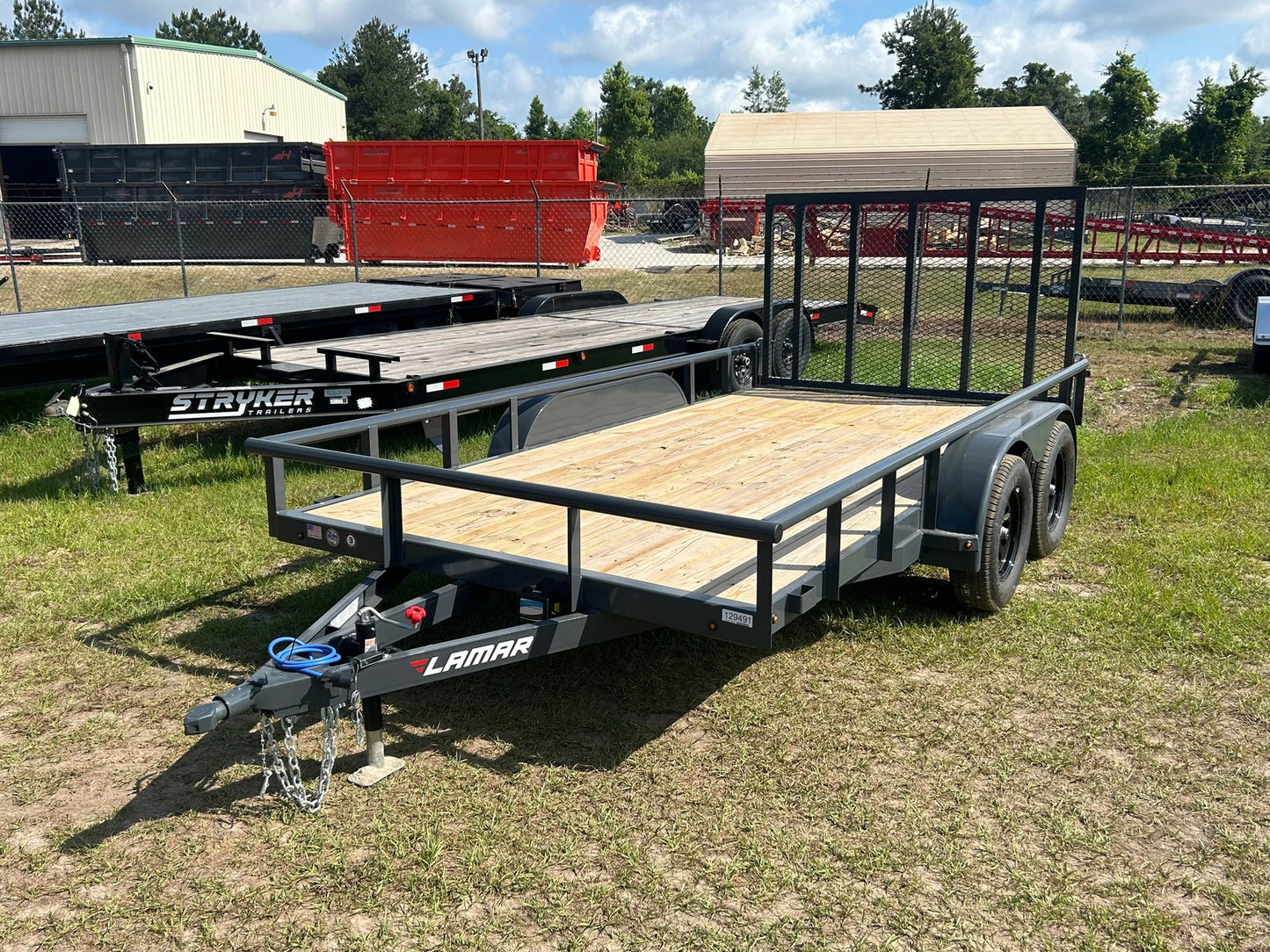 14' Utility Trailer 2-3.5k Axles 129491 - Utility & SXS - Stryker Dealership Group