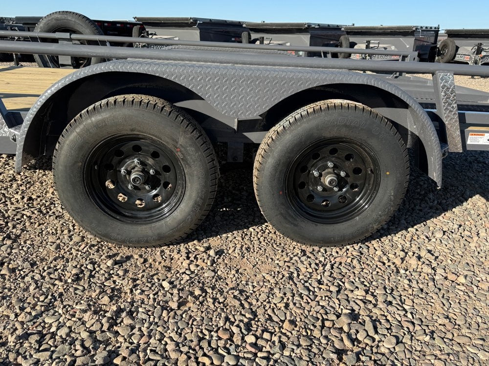 14' UTX Bumper Pull Utility (2) 3.5k Axles, 4' Mesh Flip Ramp - Utility & SXS - Stryker Dealership Group