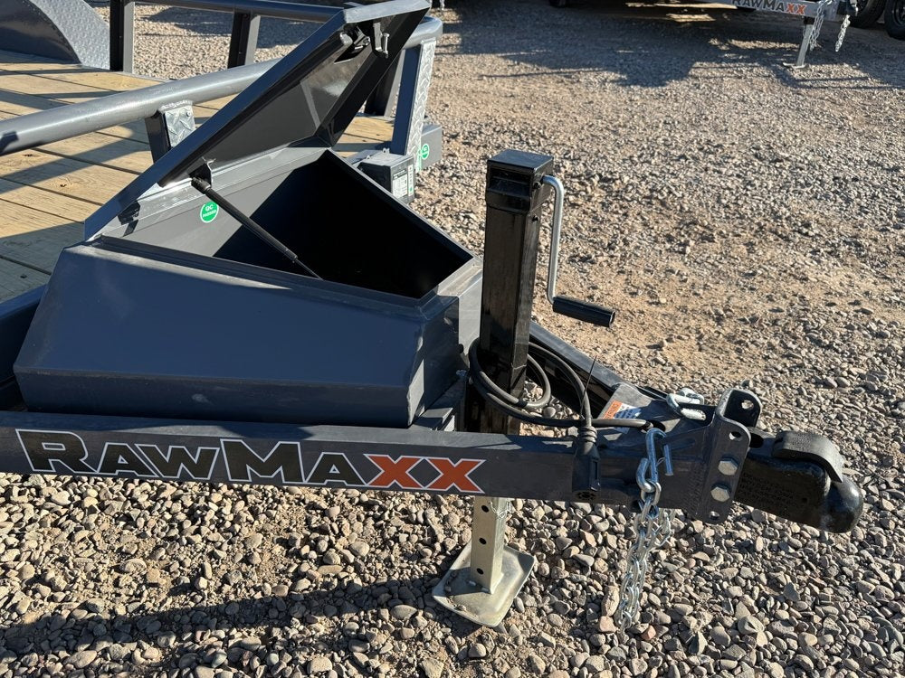 14' UTX Bumper Pull Utility (2) 3.5k Axles, 4' Mesh Flip Ramp - Utility & SXS - Stryker Dealership Group