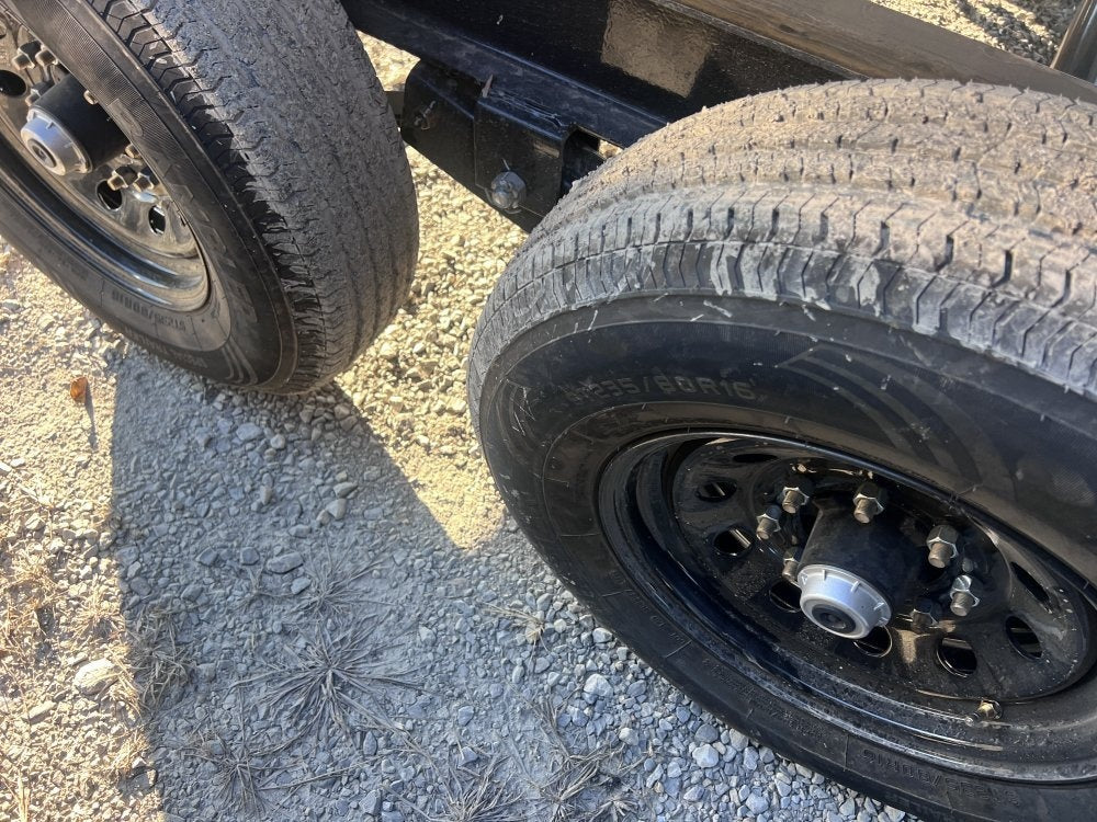 14' x 83" Iron Bull DTB Bumper Pull Dump Trailer 24" Side Walls - (2) 7,000 lb Axles, Telescopic - Bumper Pull Dump - Dump Trailers - Stryker Dealership Group