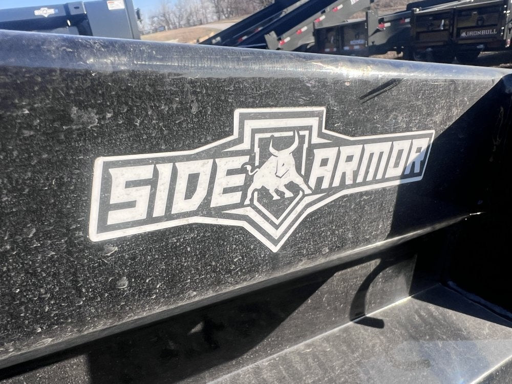 14' x 83" Iron Bull DTB Bumper Pull Dump Trailer 24" Side Walls - (2) 7,000 lb Axles, Telescopic - Bumper Pull Dump - Dump Trailers - Stryker Dealership Group