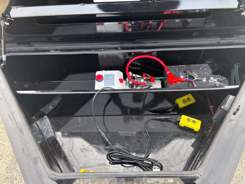 14' x 83" Iron Bull DWB Bumper Pull Dump Trailer 24" Side Walls - (2) 7,000 lb Axles - Bumper Pull Dump - Dump Trailers - Stryker Dealership Group