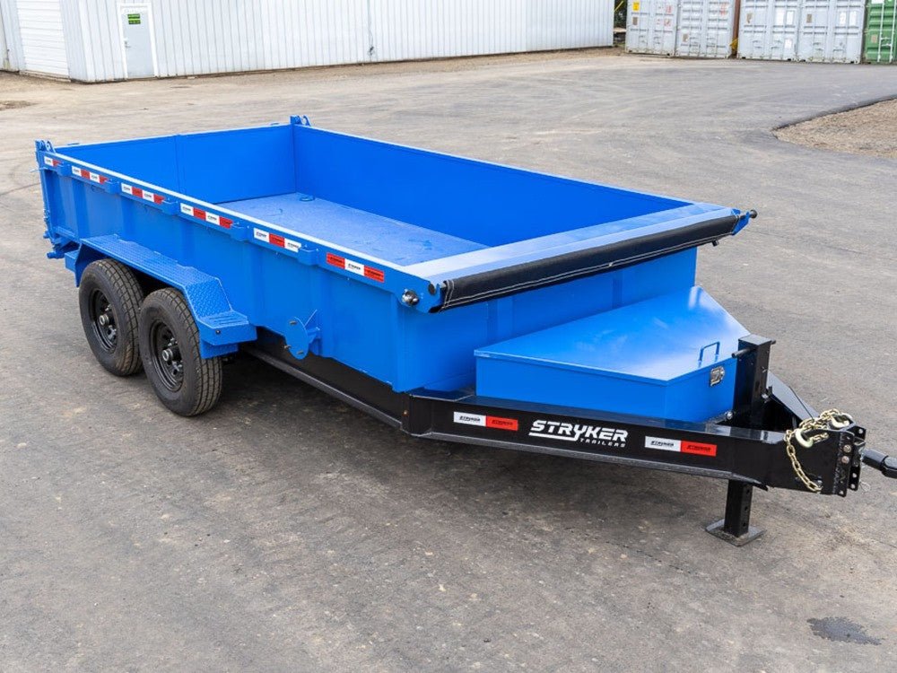 14'x83" BP Dump Trailer 2ft Sides, (2) 7k Axles 000969 - Stryker Dealership Group