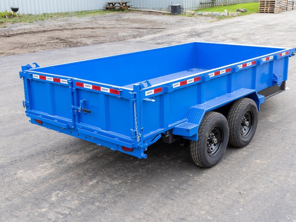 14'x83" BP Dump Trailer 2ft Sides, (2) 7k Axles 000969 - Stryker Dealership Group