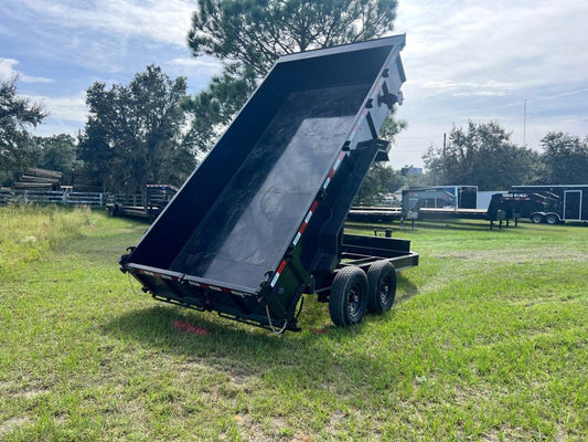 14'x83" BP Dump Trailer 2ft Sides, (2) 7k Axles 000970 - Stryker Dealership Group