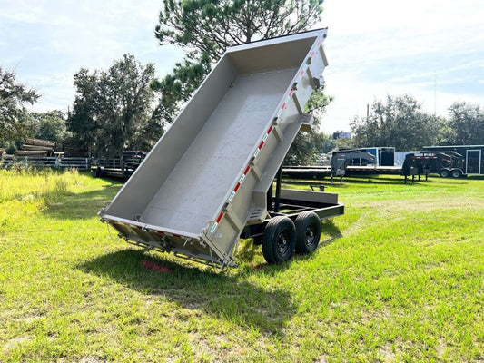 14'x83" BP Dump Trailer 2ft Sides, (2) 7k Axles 000971 - Stryker Dealership Group