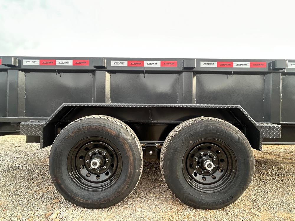 14'x83" BP Dump Trailer 2ft Sides, (2) 7k Axles 1055 - Stryker Dealership Group