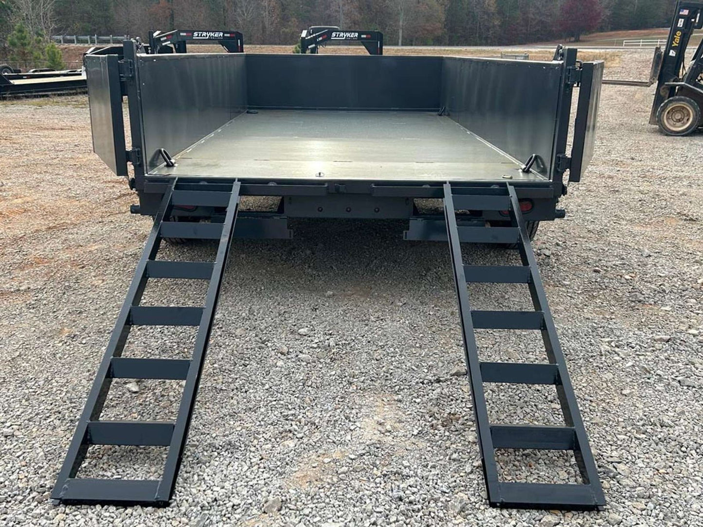 14'x83" BP Dump Trailer 2ft Sides, (2) 7k Axles 1055 - Stryker Dealership Group