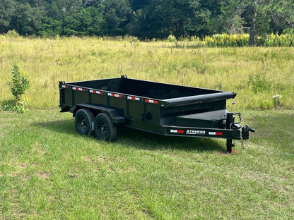 14'x83" BP Dump Trailer 2ft Sides, (2) 7k Axles 954 - Stryker Dealership Group