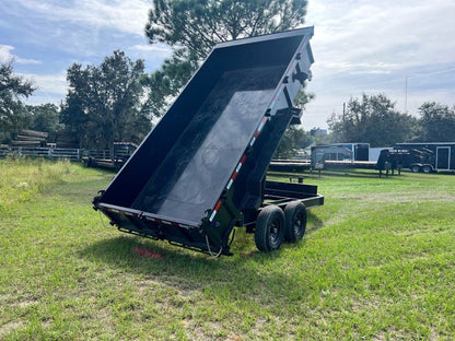 14'x83" BP Dump Trailer 2ft Sides, (2) 7k Axles 954 - Stryker Dealership Group