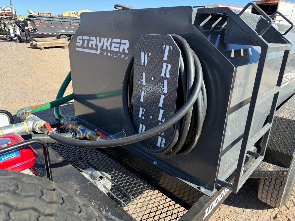 1500 Gallon Water Tank Trailer with Pump and Hose 004957 - Stryker Dealership Group