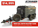 1500 Gallon Water Tank Trailer with Pump and Hose 631 - Stryker Dealership Group
