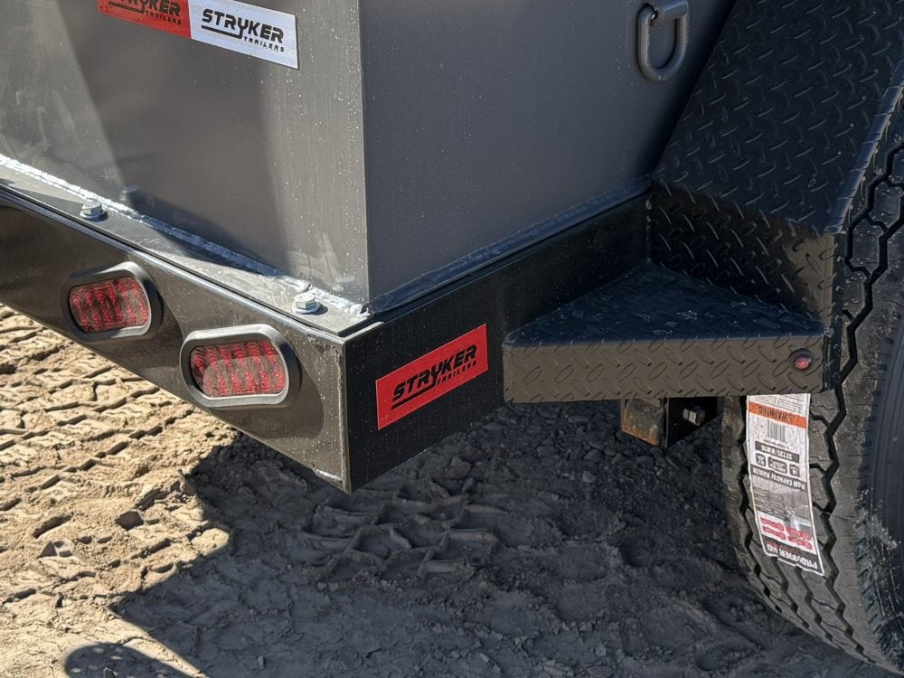 1500 Gallon Water Tank Trailer with Pump and Hose - Water Tank Trailer - Stryker Dealership Group