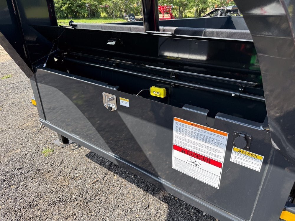 16' Dump Trailer GN 24" Side Walls - Telescopic Lift - 8k Axles 900 - Stryker Dealership Group