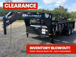 16' Dump Trailer GN 24" Side Walls - Telescopic Lift - 8k Axles 900 - Stryker Dealership Group