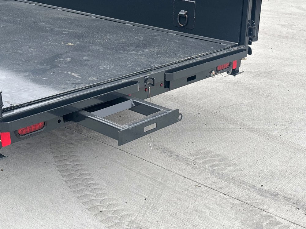 16' Dump Trailer GN 40" Side Walls - Telescopic Lift - 7k Axles 000238 - Stryker Dealership Group