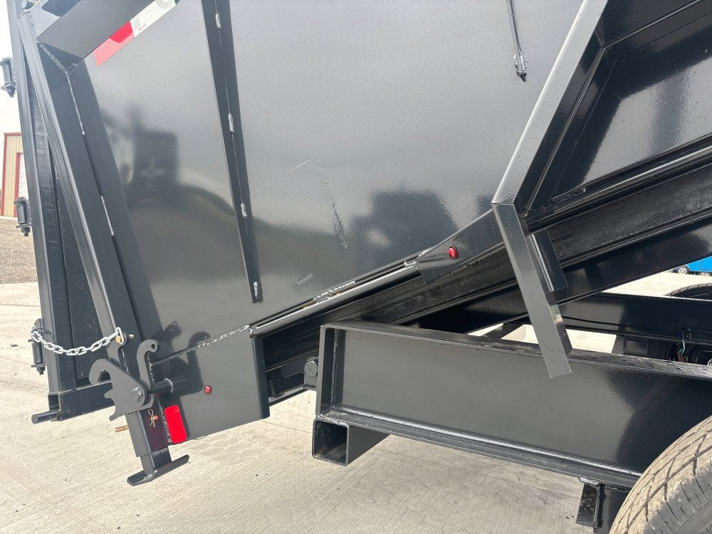 16' Dump Trailer GN 40" Side Walls - Telescopic Lift - 7k Axles 238 - Stryker Dealership Group