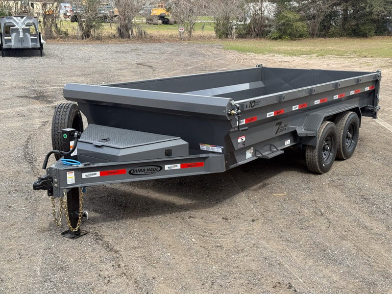 16' Dura - Haul DRL Bumper Pull Dump Trailer 24" Side Walls - (2) 8K Axles 11632 - Stryker Dealership Group
