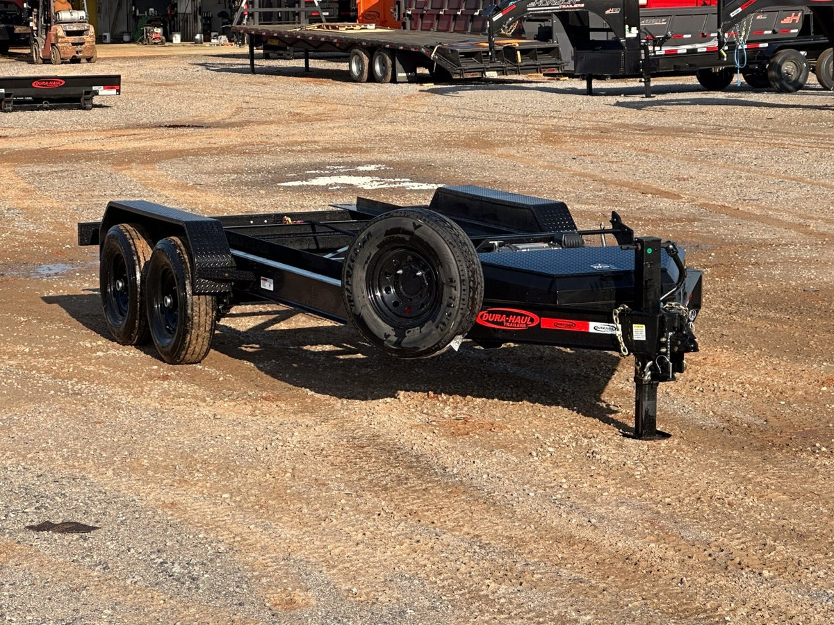 16' Dura-Haul RRO Bumper Pull Roll Off Base Trailer - (2) 7K Axles 010930 - Stryker Dealership Group