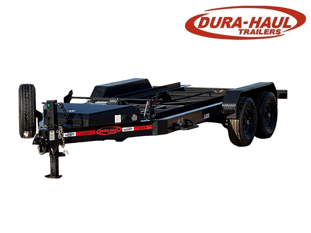 16' Dura-Haul RRO Bumper Pull Roll Off Base Trailer - (2) 7K Axles 010930 - Stryker Dealership Group