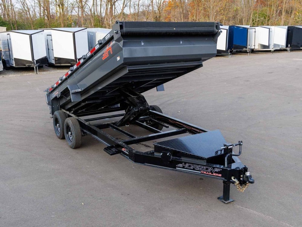 16' EDZ Roll Off Bin 4' Walls - Ash Gray - EDZ0006021 6021 - Stryker Dealership Group