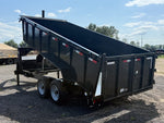 16' Hillcrest Gooseneck Dump Trailer Telescopic 40" Side Walls - (2) 8K Axles 004471 - Stryker Dealership Group