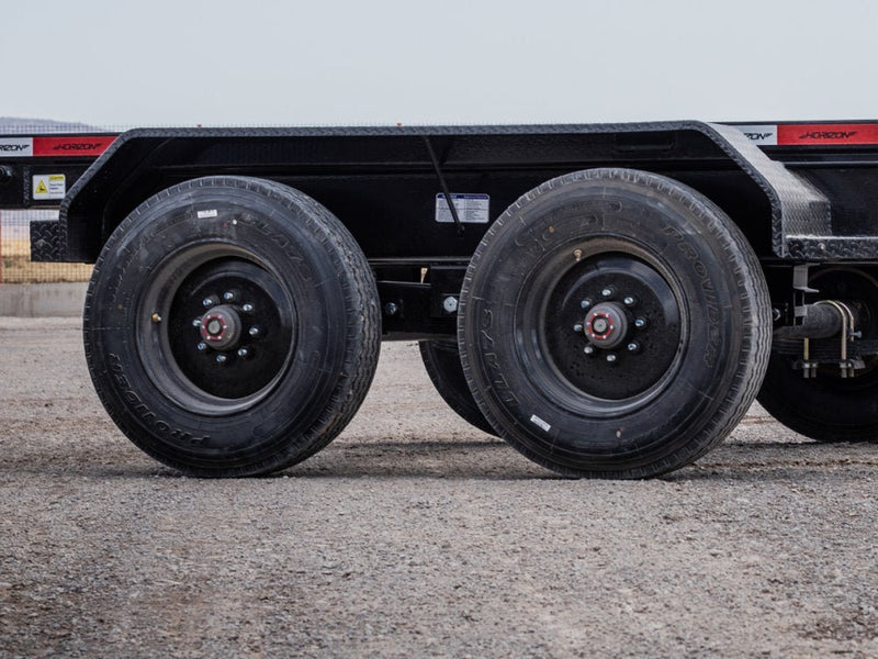 16' Horizon HRD Gooseneck Roll Off Base Trailer Telescopic 12 Ton Lift - (2) 10k Axles 14954 - Stryker Dealership Group