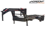 16' Horizon HRD Gooseneck Roll Off Base Trailer Telescopic 12K Lift - (2) 10K Axles 16075 - Stryker Dealership Group