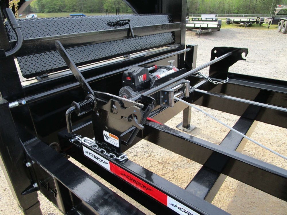 16' Horizon RDZ Gooseneck Roll Off Base Trailer - (2) 7K Axles 016365 - Stryker Dealership Group