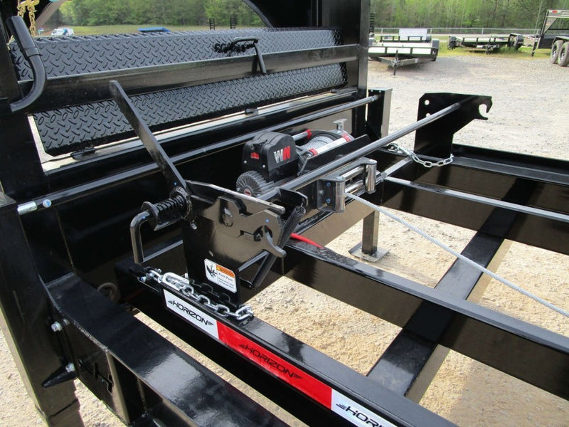 16' Horizon RDZ Gooseneck Roll Off Base Trailer - (2) 7K Axles 016365 - Stryker Dealership Group