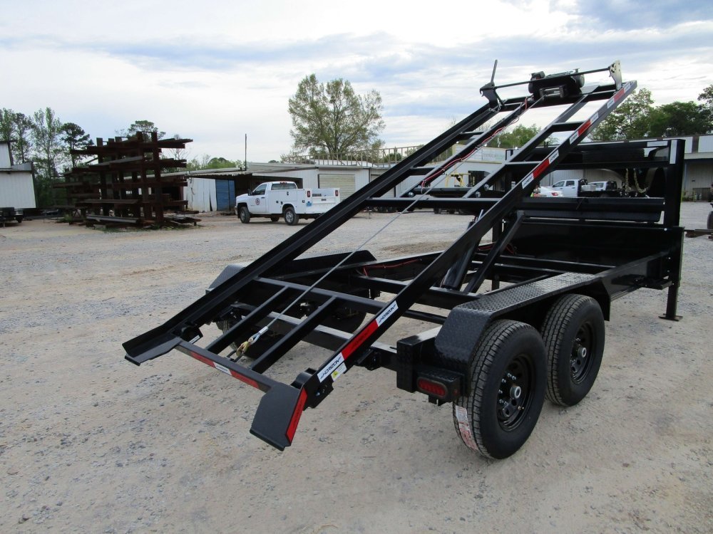 16' Horizon RDZ Gooseneck Roll Off Base Trailer - (2) 7K Axles 016365 - Stryker Dealership Group