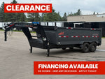 16' HZX GN Dump Trailer 10K Axles 4' High Sides 11579 - Stryker Dealership Group