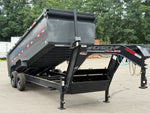 16' HZX GN Dump Trailer 10K Axles 4' High Sides 11579 - Stryker Dealership Group
