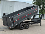 16' HZX GN Dump Trailer 10K Axles 4' High Sides 11579 - Stryker Dealership Group