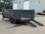16' HZX GN Dump Trailer 10K Axles 4' High Sides 11579 - Stryker Dealership Group