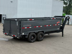 16' HZX GN Dump Trailer 10K Axles 4' High Sides 11579 - Stryker Dealership Group