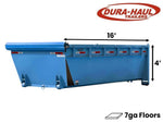 16' Roll Off Bin - 4' Side Wall - 7 Gauge Floor 116-18 - Stryker Dealership Group