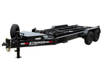 16' Stryker Bumper Pull Roll Off Base Trailer - (2) 7K Axles 2550 - Stryker Dealership Group