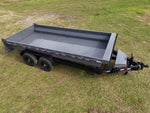 16' Stryker EDT Bumper Pull Dump Trailer 20" Side Walls - (2) 7k Axles 003883 - Stryker Dealership Group