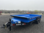16' Stryker EDT Bumper Pull Dump Trailer 20" Side Walls - (2) 7k Axles 003884 - Stryker Dealership Group