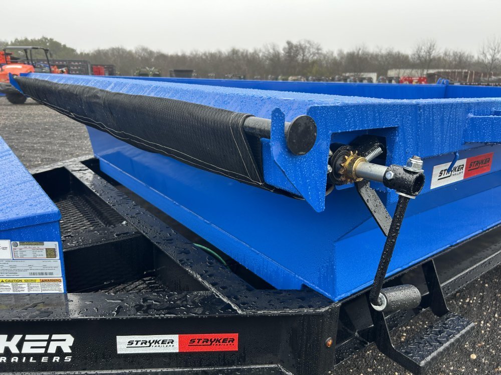 16' Stryker EDT Bumper Pull Dump Trailer 20" Side Walls - (2) 7k Axles 003884 - Stryker Dealership Group