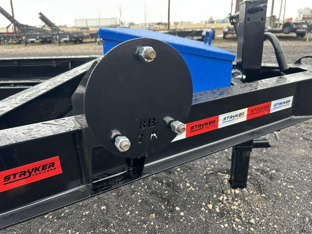 16' Stryker EDT Bumper Pull Dump Trailer 20" Side Walls - (2) 7k Axles 003884 - Stryker Dealership Group